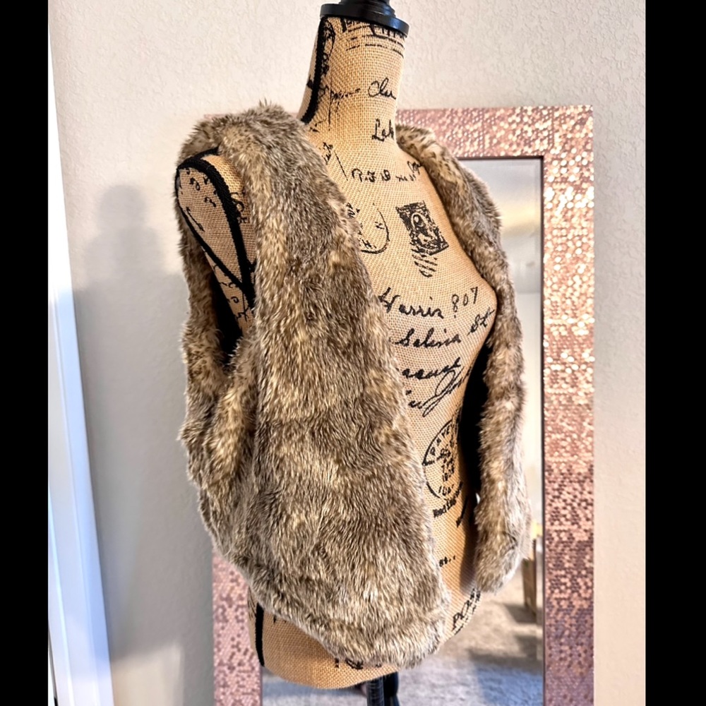 Aerie Faux Fur Vest